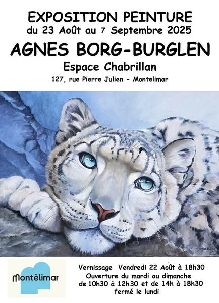 Exposition de peinture d’Agnès BORG-BURGLEN