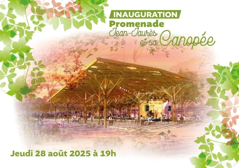 Inauguration de la Canopée