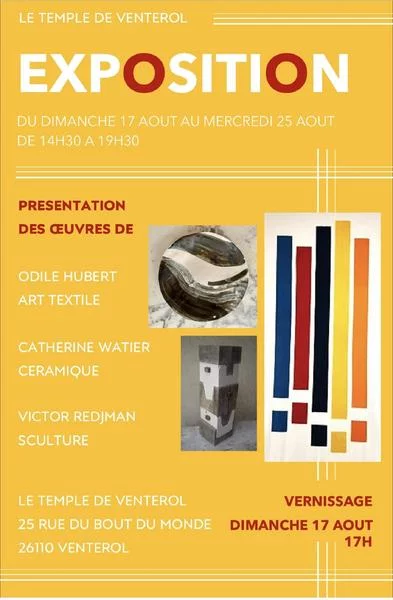 Exposition Le Temple de Venterol