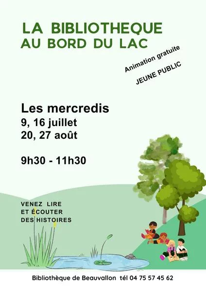 La bibliothèque au bord du Lac