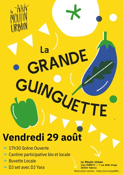 La Grande Guinguette du Moulin Urbain: une rentrée de feu