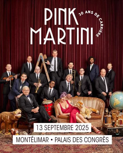 Concert : Pink Martini – 30 ans de carrière