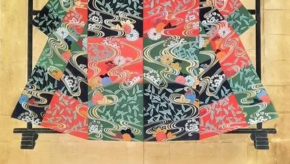 Exposition Nihonga – Iris de Chanterac – Peinture japonaise