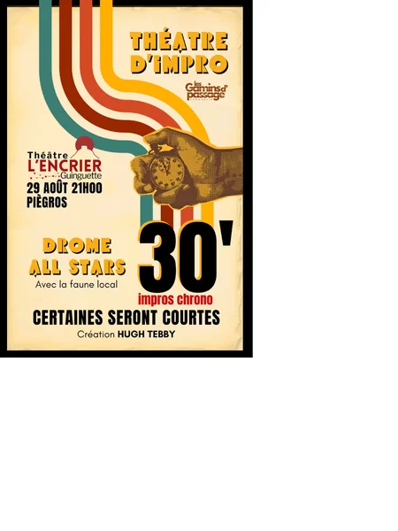 30″ Impros Chrono Spécial ALL STARS de la DrÔME avec la Faune Locale