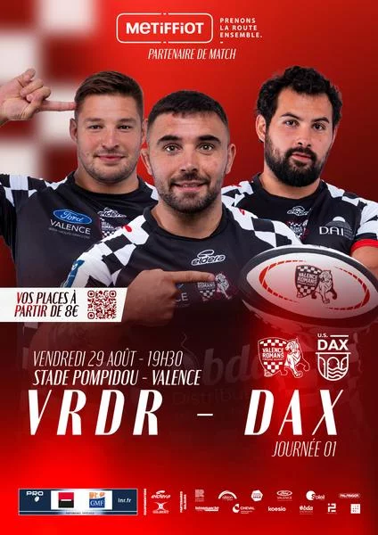 Match de rugby : VRDR vs Dax