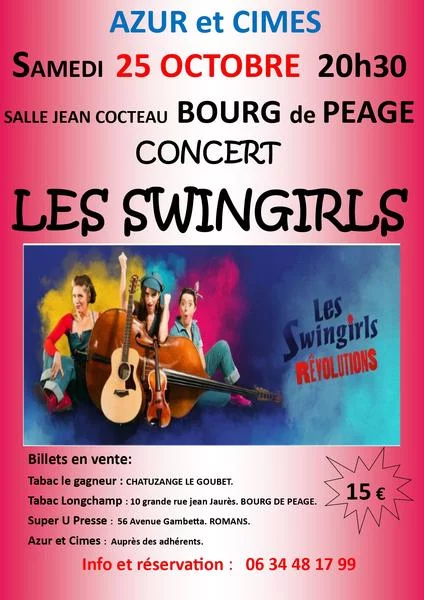 Concert : Les Swingirls Révolution