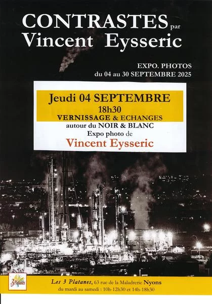 Exposition Contrastes de Vincent Eysseric