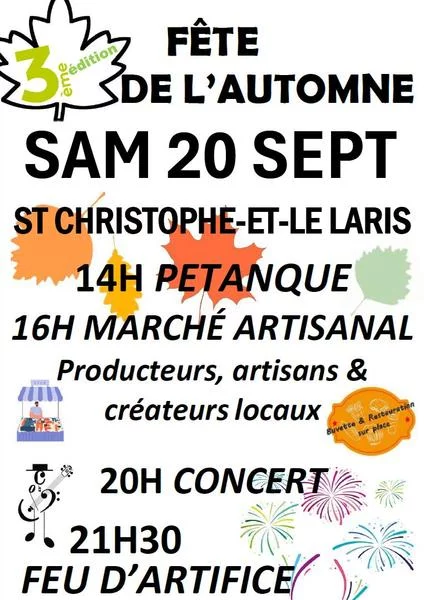 Fête de l’automne (3ème édition)