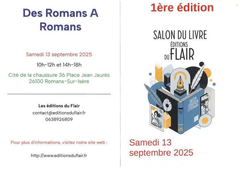 1ère édition salon du livre Editions du Flair