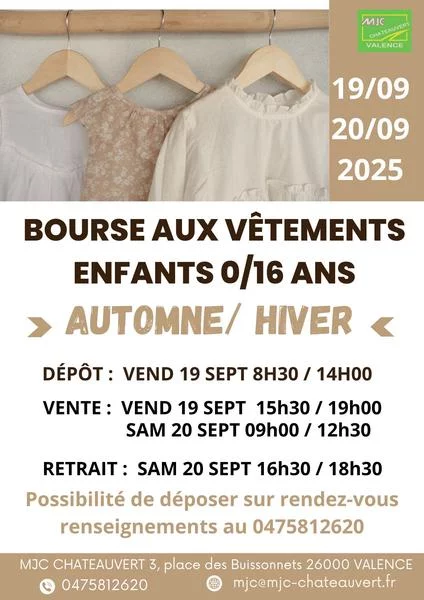 Bourse aux vêtements