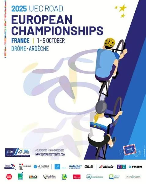 Championnats d’Europe de cyclisme sur route 2025 Drôme Ardèche (UEC)- Départ du Junior Femmes 12,2 km