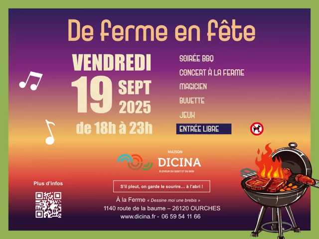 De ferme en fête – Maison Dicina / Dessine-moi une brebis
