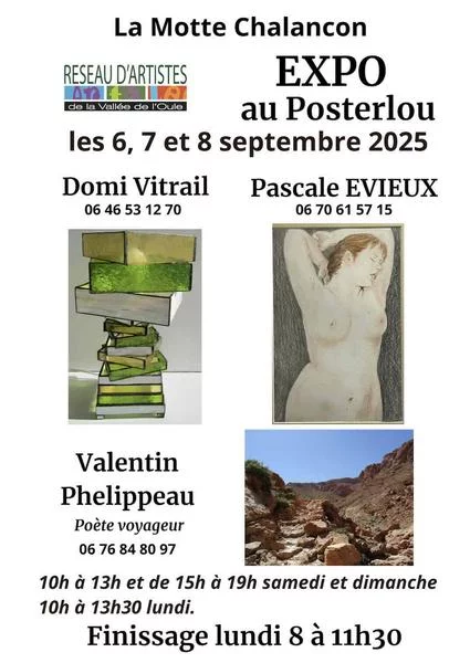 Exposition Peinture – Verre – Textes