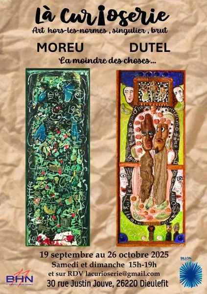 Exposition Roland DUTEL, René MOREU