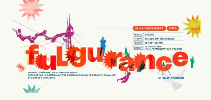 Festival Fulgurance-exposition sonore. Itinérance de la gare à coulisses