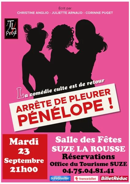 Théâtre : Arrête de pleurer Pénélope