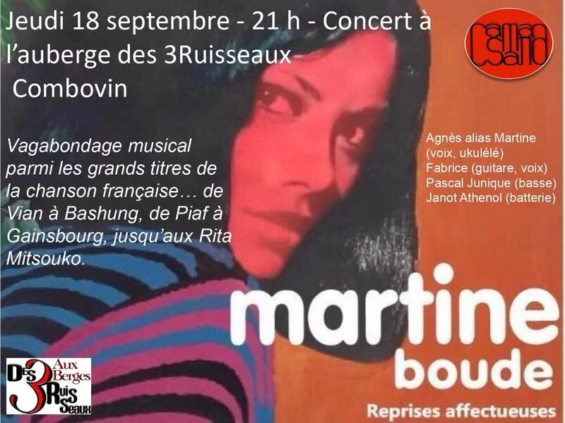 Concert : Martine boude