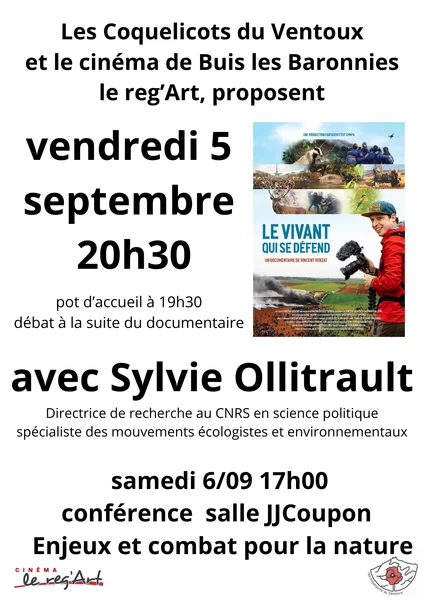 Le vivant qui se défend & débat avec Sylvie Ollitrault