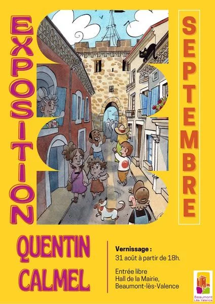 Exposition de Quentin Calmel