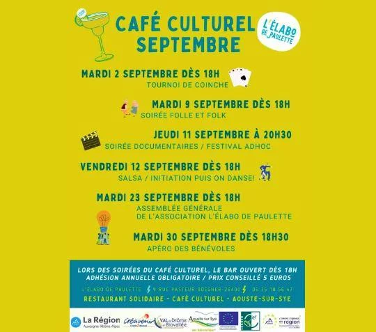 Soirée folle et folk à L’élabo de paulette