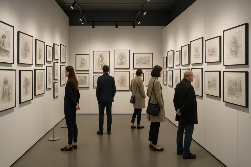 Exposition : 80 dessins de Pierre Quiblier