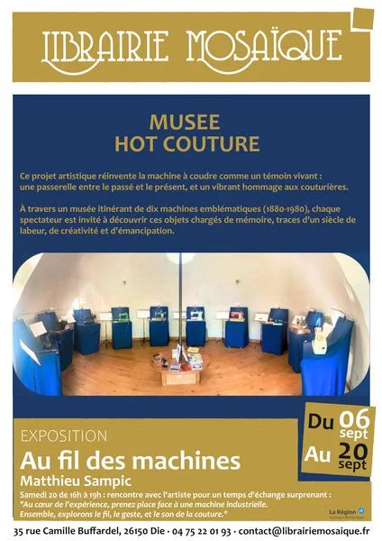 Exposition – Au fil des machines