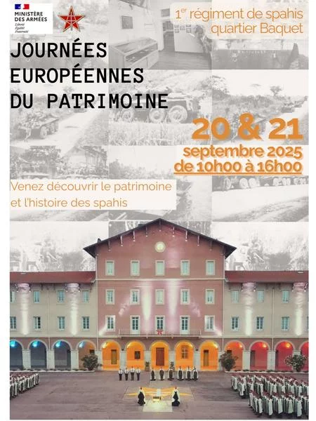 Journées européennes du Patrimoine au 1er régiment de spahis