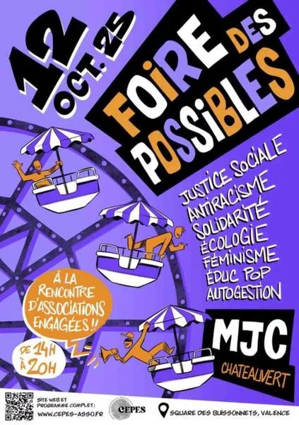 Foire des possibles – A la rencontre d’associations engagées à Valence
