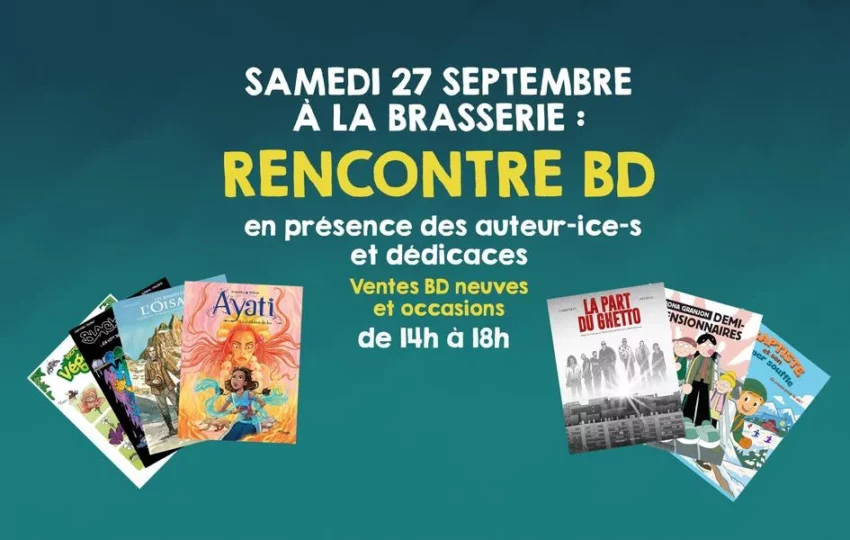 Rencontres BD à la brasserie de la Pleine Lune