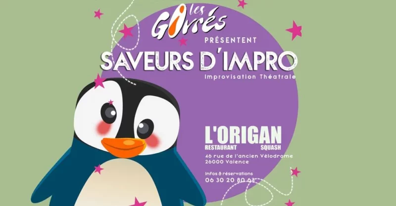 Spectacle d’impro avec les Givrés : Saveurs d’impro