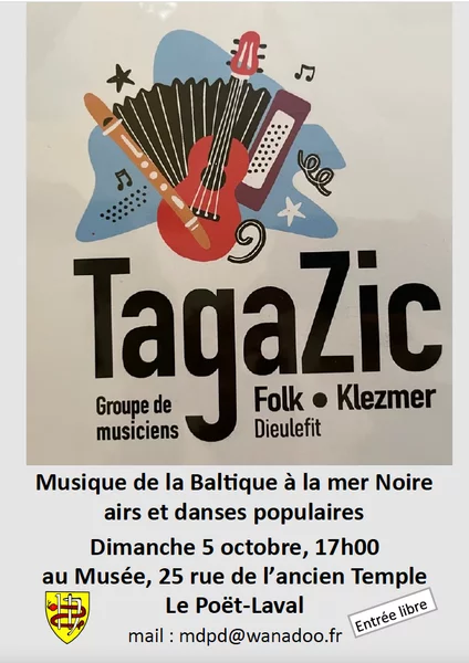Concert Klezmer avec le groupe Tagazic
