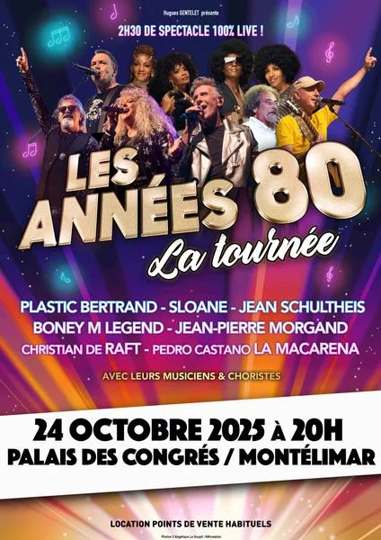 Concert : Les années 80 – La Tournée