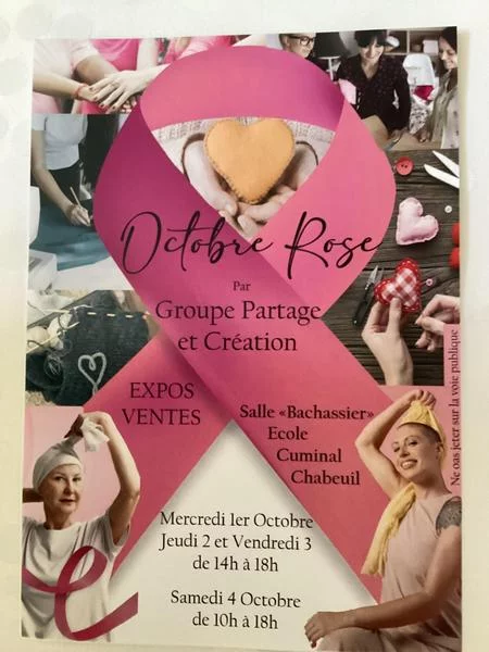 Expos vente – Octobre Rose