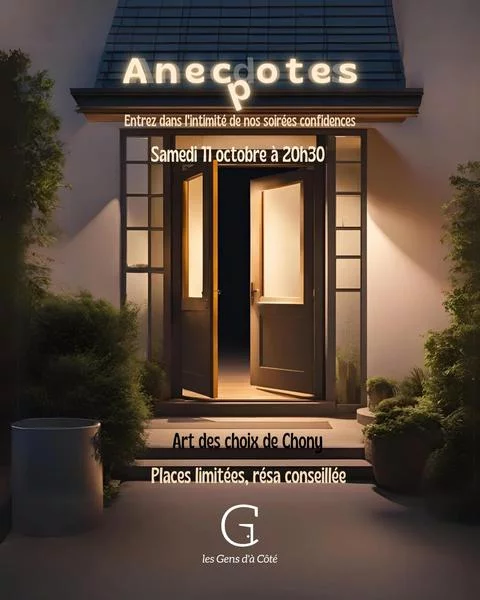 Spectacle d’impro : AnecPotes