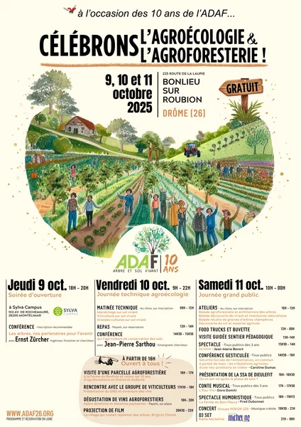 Festival : célébrons l’agroécologie et l’agroforesterie