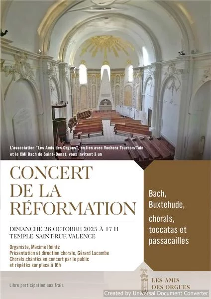 Concert de la Réformation