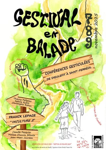 GESTIVAL EN BALADE – Inculture 2 Conférence gesticulée de Franck Lepage