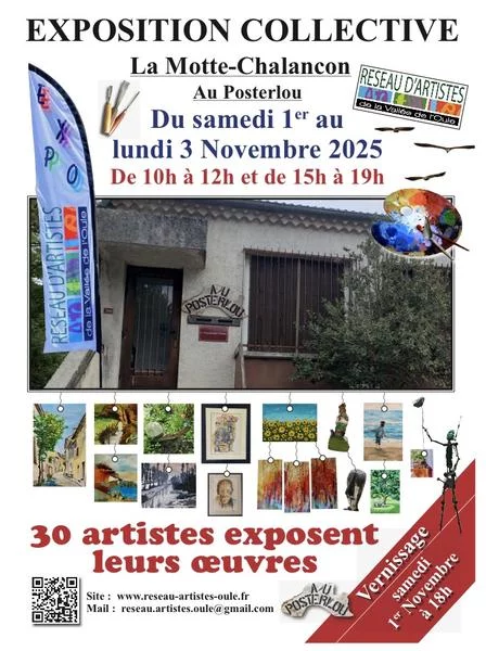 Exposition collective de 30 artistes