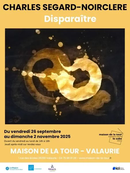 « Disparaître » exposition de Charles Segard-Noirclère