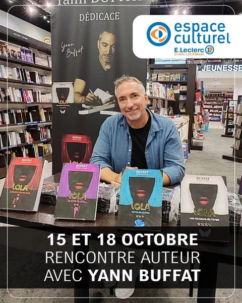 Dédicace et rencontre avec Yann Bufat