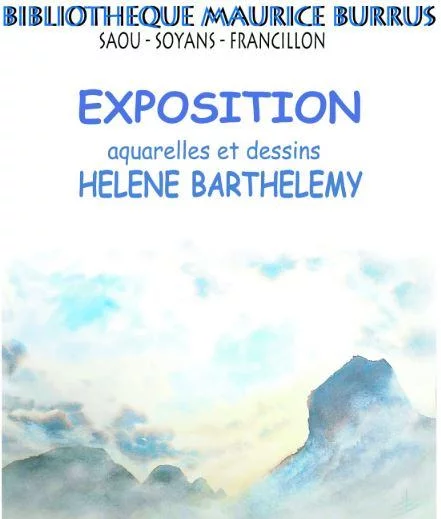 Exposition aquarelles et dessins