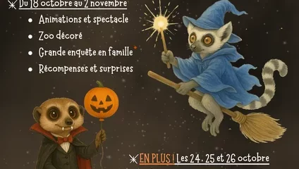 Le zoo d’Upie fête Halloween