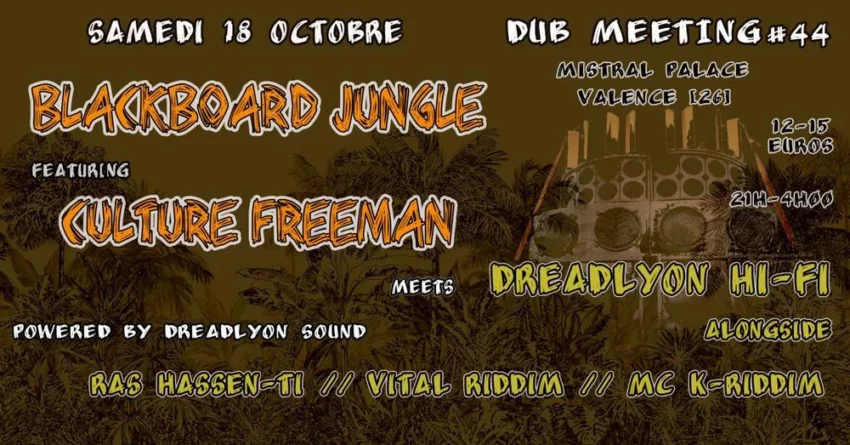 Soirée concerts : Dub’Meeting #44