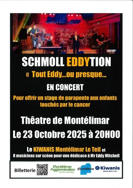 Concert caritatif: Schmoll Eddytion – « Tout Eddy… ou presque »