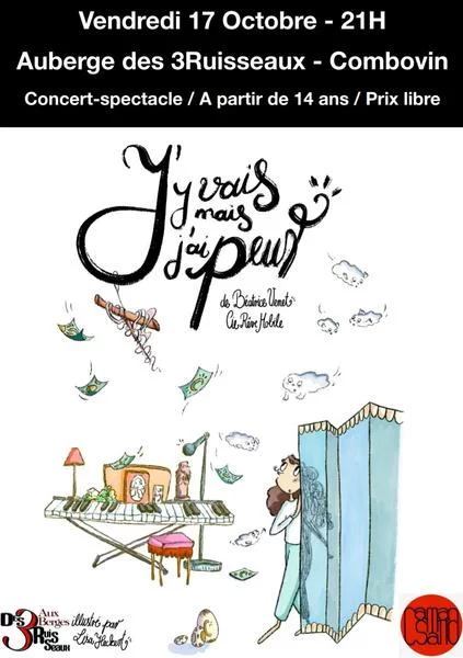 Concert-spectacle : J’y vais mais j’ai peur