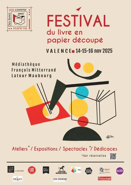 Festival du Livre en papier découpé
