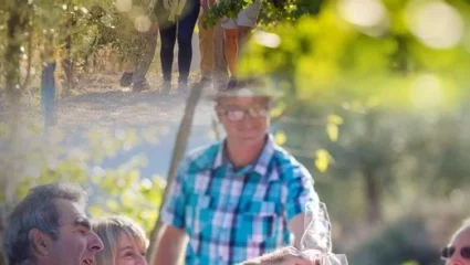 Rando apéro chez l’unique vigneron indépendant de nyons