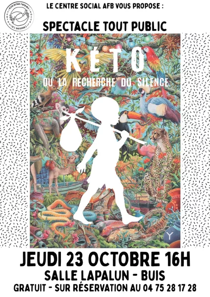 Spectacle tout public – Keto ou la recherche du silence