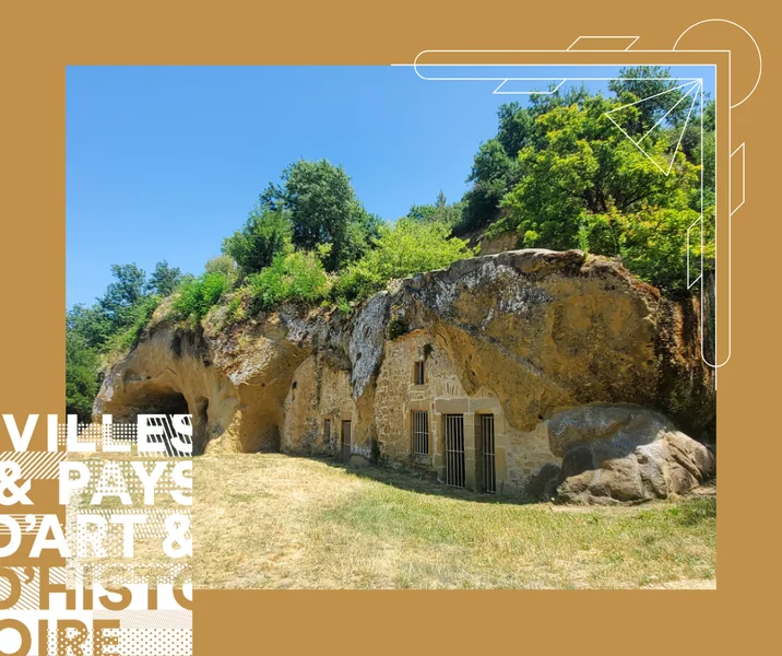Visite guidée: Les carrières et habitats troglodytiques