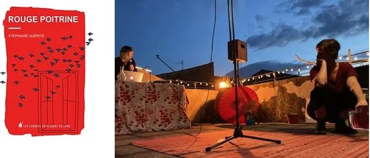 « Rouge poitrine » – Duo électro-poétique à la Locomotive